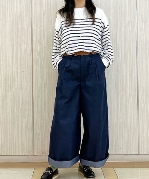 HusHusH（ハッシュアッシュ）の「HusHusH ハッシュアッシュ ニットカーディガン（カーディガン/ボレロ・レディース・ブラック/ホワイト×ネイビー/ベージュ・M/L/S）」の2枚目の写真