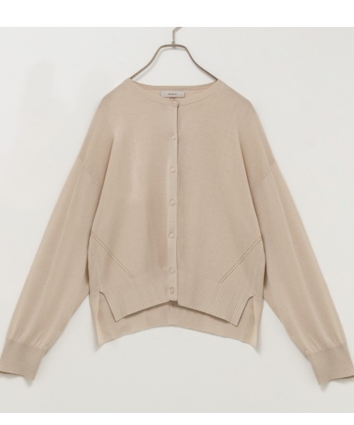 HusHusH（ハッシュアッシュ）の「HusHusH ハッシュアッシュ ニットカーディガン（カーディガン/ボレロ・レディース・ブラック/ホワイト×ネイビー/ベージュ・M/L/S）」の12枚目の写真