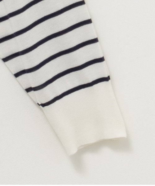 HusHusH（ハッシュアッシュ）の「HusHusH ハッシュアッシュ ニットカーディガン（カーディガン/ボレロ・レディース・ブラック/ホワイト×ネイビー/ベージュ・M/L/S）」の16枚目の写真