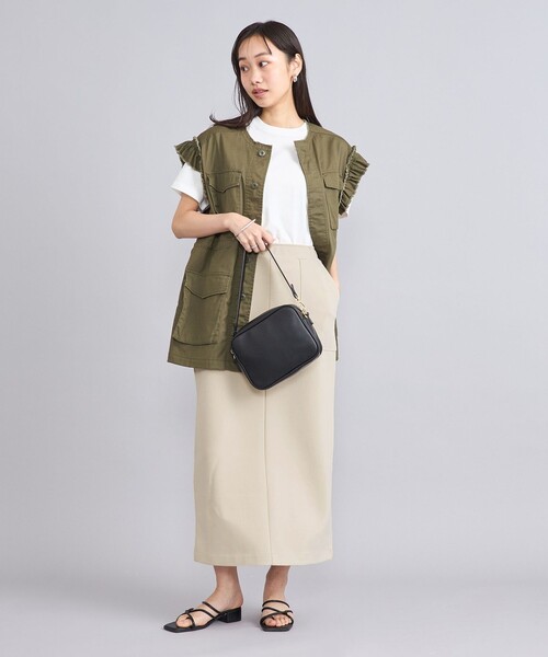 coen（コーエン）の「ツイルベイカーナロースカート（スカート・レディース・ブラック/ナチュラル/ダークグレー・L/M）」の9枚目の写真