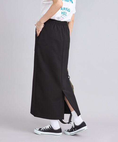 coen（コーエン）の「ツイルベイカーナロースカート（スカート・レディース・ブラック/ナチュラル/ダークグレー・L/M）」の11枚目の写真