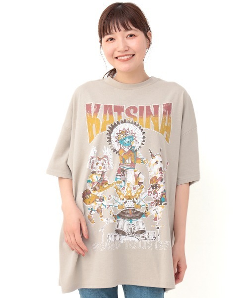 チチカカ（チチカカ）の「カッチーナバンドプリントTシャツ