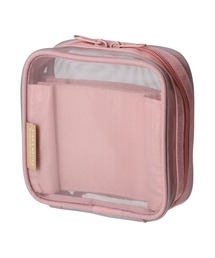 funlog（ファンログ）の「仕切り付き メッシュスクエアポーチ ファンログ マークス（ポーチ）」