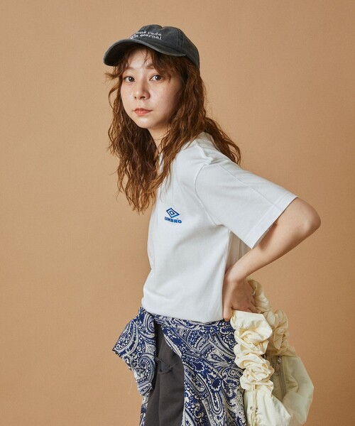 UMBRO アンブロ　FREAK’S STORE フリークスストア　半袖Tシャツ セール】UMBRO × FREAK'S STORE/アンブロ 別注 Logo Tee/別注