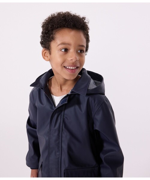 PETIT BATEAU（プチバトー）の「ヨットパーカ（マウンテンパーカー・キッズ・イエロー/ネイビー・10YEAR/8YEAR/6YEAR/12YEAR）」の7枚目の写真