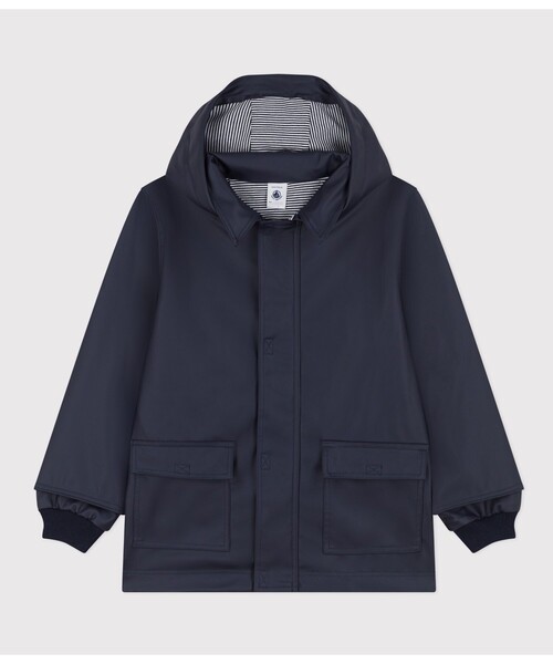 PETIT BATEAU（プチバトー）の「ヨットパーカ（マウンテンパーカー・キッズ・イエロー/ネイビー・10YEAR/8YEAR/6YEAR/12YEAR）」の6枚目の写真