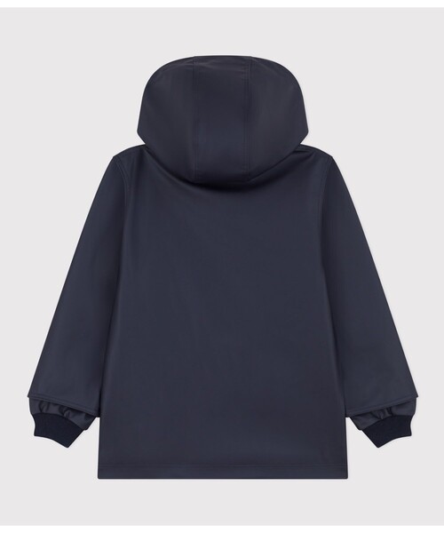 PETIT BATEAU（プチバトー）の「ヨットパーカ（マウンテンパーカー・キッズ・イエロー/ネイビー・10YEAR/8YEAR/6YEAR/12YEAR）」の4枚目の写真