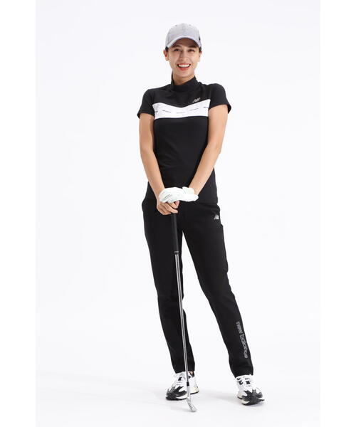 New Balance Golf(ニューバランスゴルフ)の「【new balance golf】UPF50+ 接触冷感 半袖 モックネック プルオーバー (WOMENS SPORT)(Tシャツ/カットソー・レディース・ブラック/ブラック系その他/ベージュ/ホワイト・SMALL/MEDIUM/LARGE)」の5枚目の写真