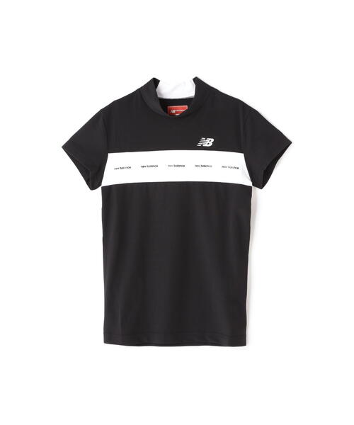 New Balance Golf(ニューバランスゴルフ)の「【new balance golf】UPF50+ 接触冷感 半袖 モックネック プルオーバー (WOMENS SPORT)(Tシャツ/カットソー・レディース・ブラック/ブラック系その他/ベージュ/ホワイト・SMALL/MEDIUM/LARGE)」の9枚目の写真