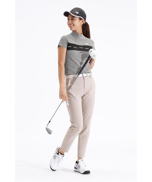 New Balance Golf(ニューバランスゴルフ)の「【new balance golf】UPF50+ 接触冷感 半袖 モックネック プルオーバー (WOMENS SPORT)(Tシャツ/カットソー・レディース・ブラック/ブラック系その他/ベージュ/ホワイト・SMALL/MEDIUM/LARGE)」の11枚目の写真