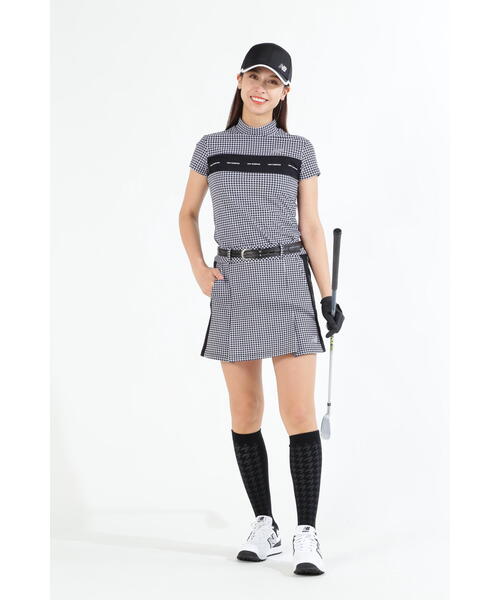 New Balance Golf(ニューバランスゴルフ)の「【new balance golf】UPF50+ 接触冷感 半袖 モックネック プルオーバー (WOMENS SPORT)(Tシャツ/カットソー・レディース・ブラック/ブラック系その他/ベージュ/ホワイト・SMALL/MEDIUM/LARGE)」の12枚目の写真