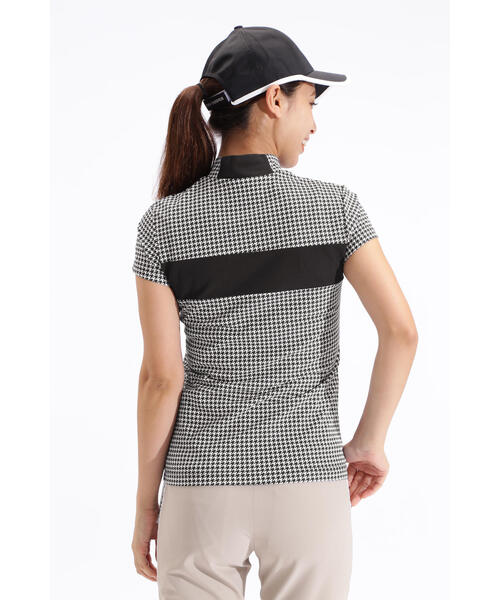 New Balance Golf(ニューバランスゴルフ)の「【new balance golf】UPF50+ 接触冷感 半袖 モックネック プルオーバー (WOMENS SPORT)(Tシャツ/カットソー・レディース・ブラック/ブラック系その他/ベージュ/ホワイト・SMALL/MEDIUM/LARGE)」の15枚目の写真