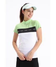 【new balance golf】UPF50+ 接触冷感 半袖 モックネック プルオーバー (WOMENS SPORT)