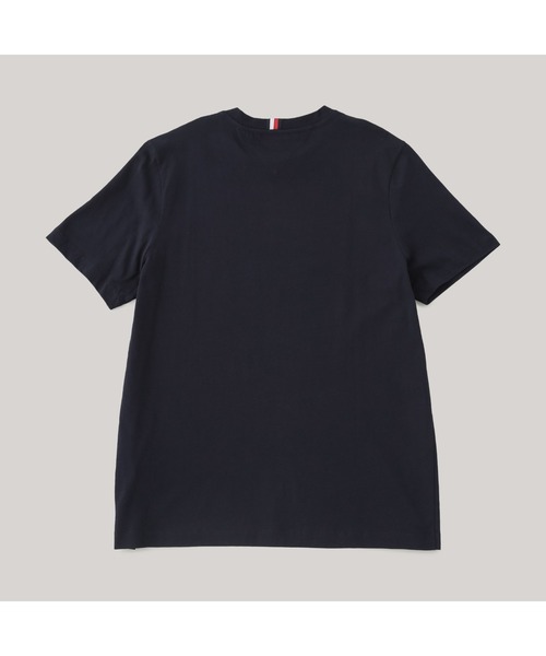 TOMMY HILFIGER(トミーヒルフィガー)の「ヒルフィガースタックロゴTシャツ(Tシャツ/カットソー・メンズ・ネイビー/ブラック/ホワイト・SMALL/MEDIUM/X-LARGE/LARGE)」の12枚目の写真