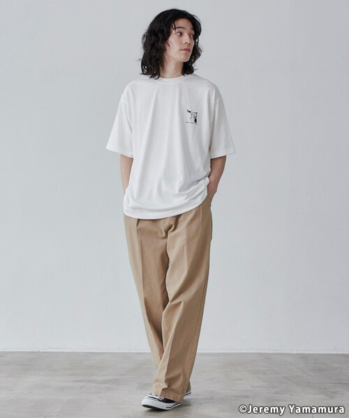 coen(コーエン)の「Jeremy Yamamura×コーエン グラフィックプリントTシャツ(Tシャツ/カットソー・メンズ・その他2/ブラック/その他4/その他1/ホワイト/その他3・L/M/S/XL)」の10枚目の写真