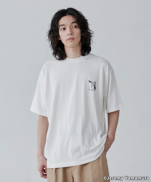 coen(コーエン)の「Jeremy Yamamura×コーエン グラフィックプリントTシャツ(Tシャツ/カットソー・メンズ・その他2/ブラック/その他4/その他1/ホワイト/その他3・L/M/S/XL)」の11枚目の写真