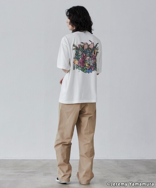 coen(コーエン)の「Jeremy Yamamura×コーエン グラフィックプリントTシャツ(Tシャツ/カットソー・メンズ・その他2/ブラック/その他4/その他1/ホワイト/その他3・L/M/S/XL)」の12枚目の写真