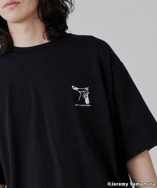 coen(コーエン)の「Jeremy Yamamura×コーエン グラフィックプリントTシャツ(Tシャツ/カットソー・メンズ・その他2/ブラック/その他4/その他1/ホワイト/その他3・L/M/S/XL)」の13枚目の写真