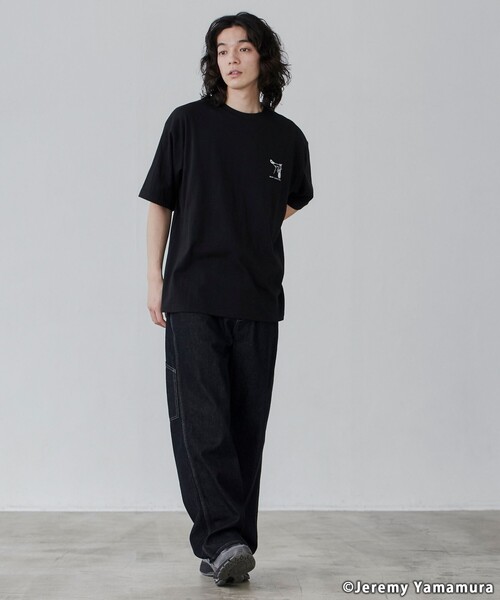 coen(コーエン)の「Jeremy Yamamura×コーエン グラフィックプリントTシャツ(Tシャツ/カットソー・メンズ・その他2/ブラック/その他4/その他1/ホワイト/その他3・L/M/S/XL)」の15枚目の写真