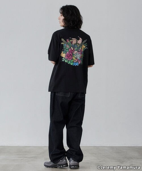 coen(コーエン)の「Jeremy Yamamura×コーエン グラフィックプリントTシャツ(Tシャツ/カットソー・メンズ・その他2/ブラック/その他4/その他1/ホワイト/その他3・L/M/S/XL)」の17枚目の写真