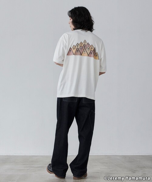 coen(コーエン)の「Jeremy Yamamura×コーエン グラフィックプリントTシャツ(Tシャツ/カットソー・メンズ・その他2/ブラック/その他4/その他1/ホワイト/その他3・L/M/S/XL)」の19枚目の写真