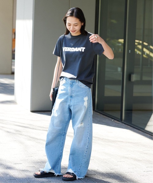 ☆journal standard デニムパンツ　36☆ JOURNAL STANDARD」 デニムパンツ 36 コバルトブルー レディース