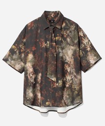 HARE | DISTORTフラワーボウタイシャツ(HARE)(シャツ/ブラウス)