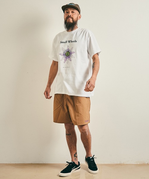 BC NYLON SHORTS [SMALL WHEELS LOGO]（その他パンツ）｜BACANCES ALL INCLUSIVE（バカンサスオールインクルーシブ）