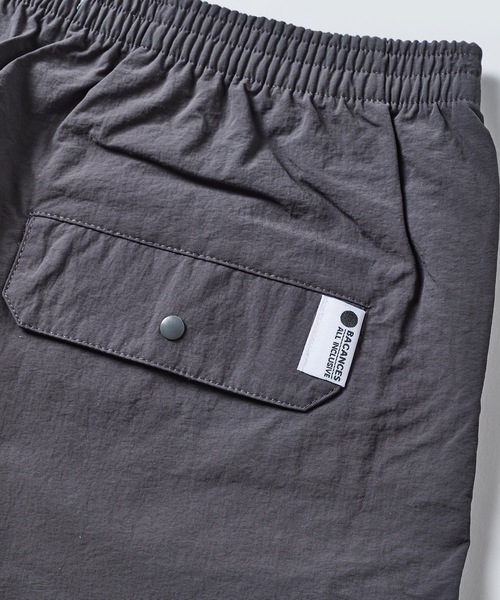 BC NYLON SHORTS [SMALL WHEELS LOGO]（その他パンツ）｜BACANCES ALL INCLUSIVE（バカンサスオールインクルーシブ）