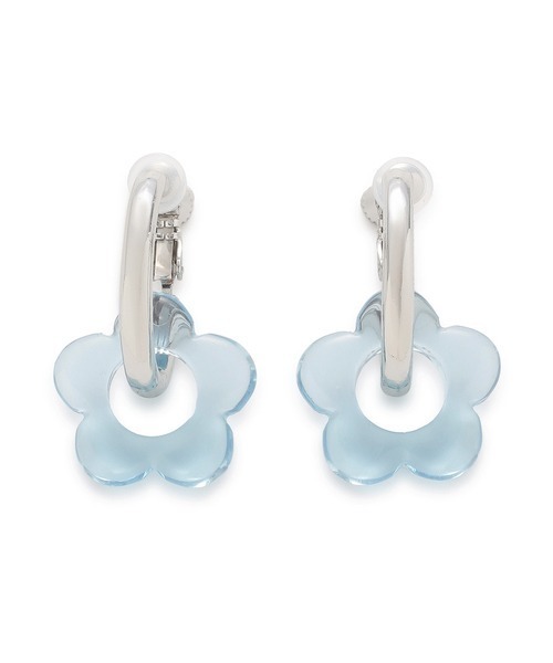 LILY BROWN（リリーブラウン）の「【LILY BROWN×MARY QUANT】デイジークリアイヤリング（イヤリング・レディース・クリア/ライトブルー/グリーン・FREE）」の9枚目の写真