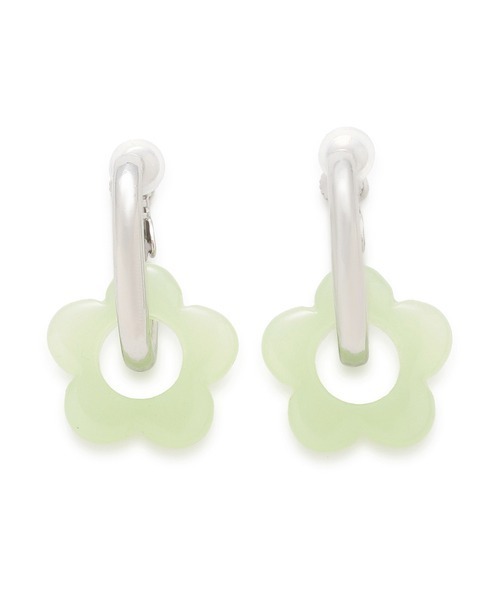 LILY BROWN（リリーブラウン）の「【LILY BROWN×MARY QUANT】デイジークリアイヤリング（イヤリング・レディース・クリア/ライトブルー/グリーン・FREE）」の10枚目の写真