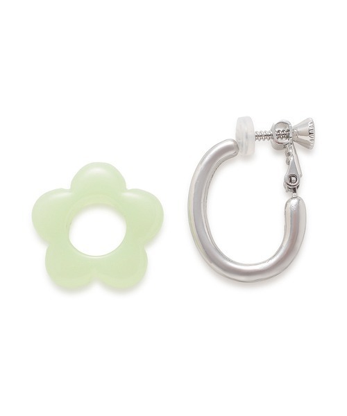 LILY BROWN（リリーブラウン）の「【LILY BROWN×MARY QUANT】デイジークリアイヤリング（イヤリング・レディース・クリア/ライトブルー/グリーン・FREE）」の14枚目の写真