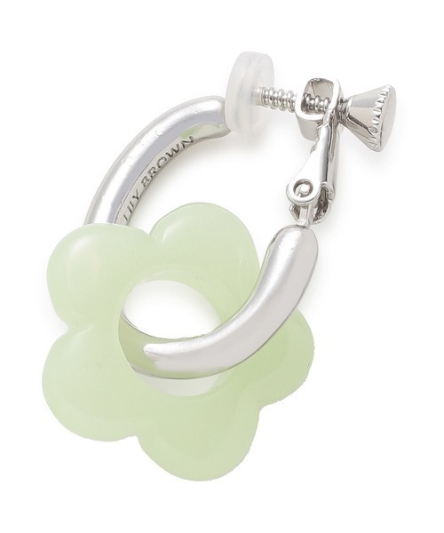 LILY BROWN（リリーブラウン）の「【LILY BROWN×MARY QUANT】デイジークリアイヤリング（イヤリング・レディース・クリア/ライトブルー/グリーン・FREE）」の15枚目の写真