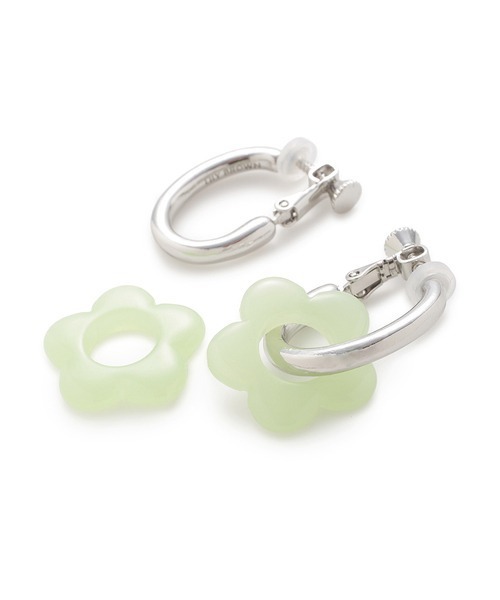 LILY BROWN（リリーブラウン）の「【LILY BROWN×MARY QUANT】デイジークリアイヤリング（イヤリング・レディース・クリア/ライトブルー/グリーン・FREE）」の18枚目の写真