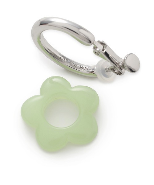 LILY BROWN（リリーブラウン）の「【LILY BROWN×MARY QUANT】デイジークリアイヤリング（イヤリング・レディース・クリア/ライトブルー/グリーン・FREE）」の19枚目の写真