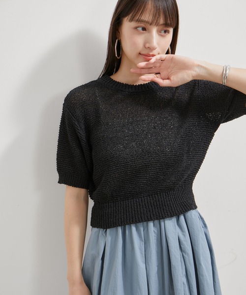 【新品】Greed international シアーニットプルオーバー LASUD｜シアーニットプルオーバー | Rakuten Fashion(楽天
