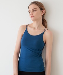 【bijorie】ベストボディブラカップ付きバッククロスキャミ/NEW BASIC 24SS