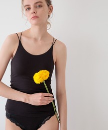 bijorie | 【bijorie】ベストボディブラカップ付きバッククロスキャミ／NEW BASIC 24SS(キャミソール)