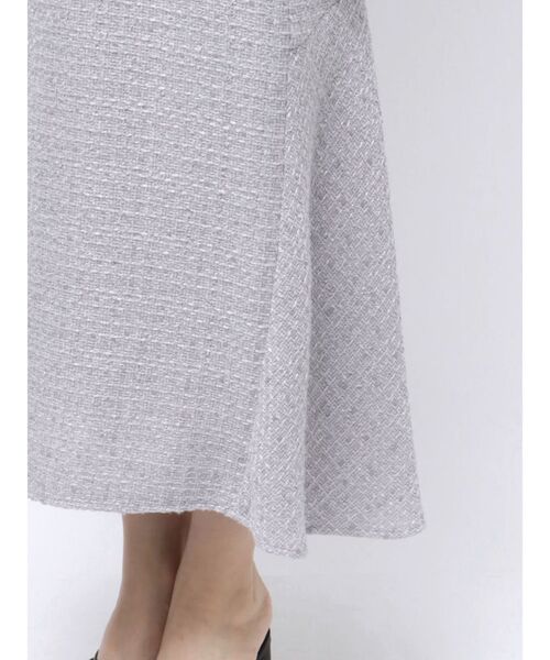 MERCURYDUO（マーキュリーデュオ）の「ツイードマーメイドワンピース（ワンピース・レディース・ラベンダー/ブラック・SMALL/MEDIUM）」の18枚目の写真