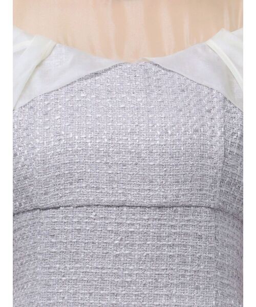 MERCURYDUO（マーキュリーデュオ）の「ツイードマーメイドワンピース（ワンピース・レディース・ラベンダー/ブラック・SMALL/MEDIUM）」の21枚目の写真