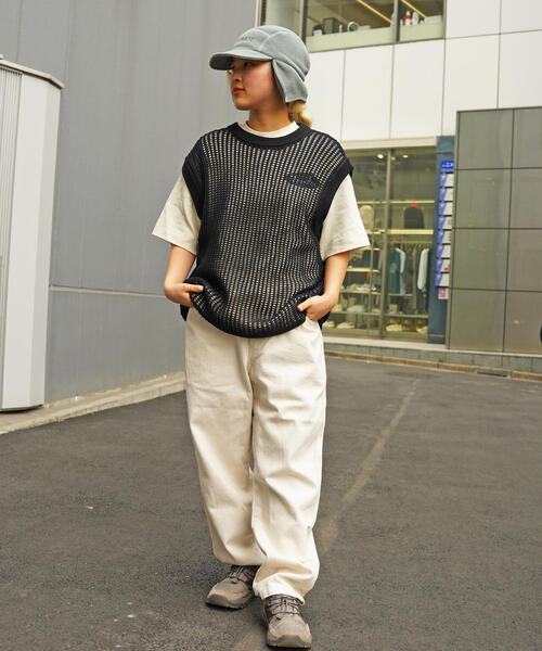 MANASTASH（マナスタッシュ）の「MANASTASH/マナスタッシュ/MS MESH VEST/メッシュベスト（ベスト・メンズ・ブラック/レッド・L/S）」の10枚目の写真