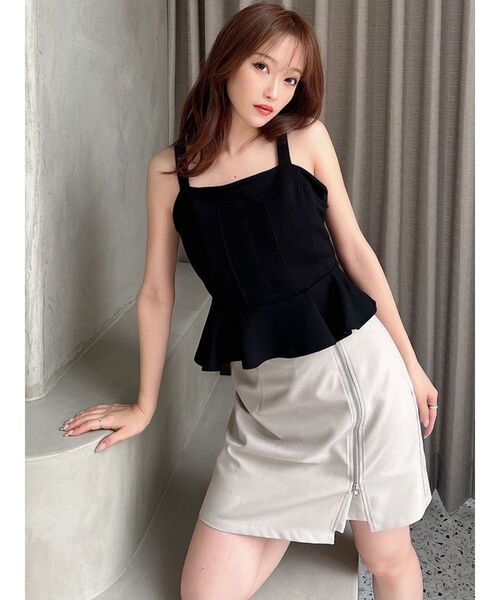 美品✨ 定価5.3万 デイジーリンフォクシー ハイヒップスカート ベージュ 美品✨ 定価5.3万 デイジーリンフォクシー ハイヒップスカート