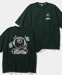 【STARTER /スターター】TC天竺ヘッドフォンプリント半袖Tシャツ