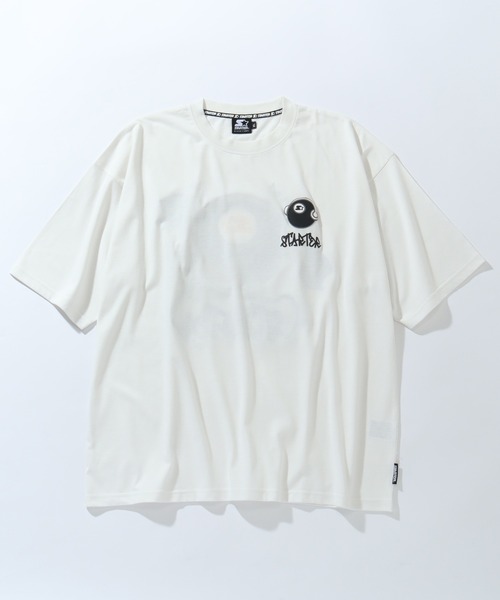 STARTER BLACK LABEL(スターターブラックレーベル)の「【STARTER /スターター】TC天竺ヘッドフォンプリント半袖Tシャツ(Tシャツ/カットソー・メンズ・グリーン/ブラック/ライトグレー/ホワイト・M/L/XL)」の22枚目の写真
