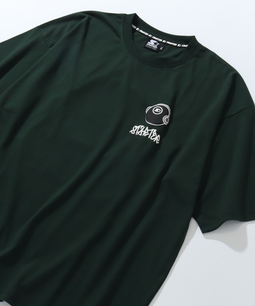 STARTER BLACK LABEL(スターターブラックレーベル)の「【STARTER /スターター】TC天竺ヘッドフォンプリント半袖Tシャツ(Tシャツ/カットソー・メンズ・グリーン/ブラック/ライトグレー/ホワイト・M/L/XL)」の5枚目の写真