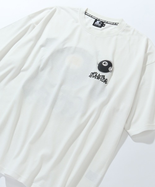 STARTER BLACK LABEL(スターターブラックレーベル)の「【STARTER /スターター】TC天竺ヘッドフォンプリント半袖Tシャツ(Tシャツ/カットソー・メンズ・グリーン/ブラック/ライトグレー/ホワイト・M/L/XL)」の8枚目の写真