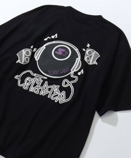 STARTER BLACK LABEL(スターターブラックレーベル)の「【STARTER /スターター】TC天竺ヘッドフォンプリント半袖Tシャツ(Tシャツ/カットソー・メンズ・グリーン/ブラック/ライトグレー/ホワイト・M/L/XL)」の10枚目の写真