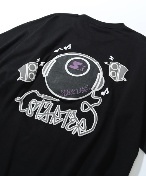 STARTER BLACK LABEL(スターターブラックレーベル)の「【STARTER /スターター】TC天竺ヘッドフォンプリント半袖Tシャツ(Tシャツ/カットソー・メンズ・グリーン/ブラック/ライトグレー/ホワイト・M/L/XL)」の15枚目の写真