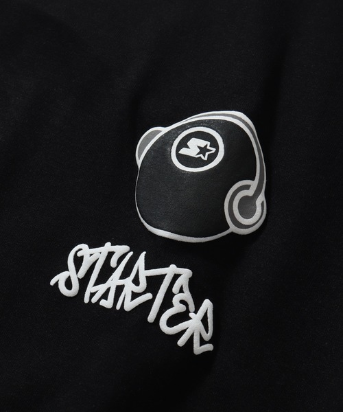 STARTER BLACK LABEL(スターターブラックレーベル)の「【STARTER /スターター】TC天竺ヘッドフォンプリント半袖Tシャツ(Tシャツ/カットソー・メンズ・グリーン/ブラック/ライトグレー/ホワイト・M/L/XL)」の14枚目の写真