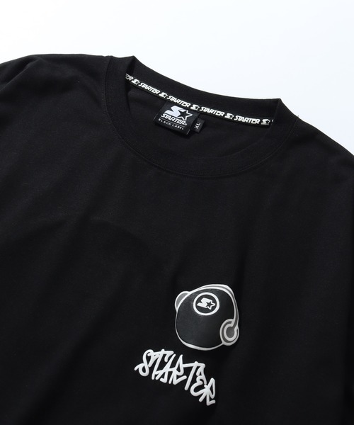 STARTER BLACK LABEL(スターターブラックレーベル)の「【STARTER /スターター】TC天竺ヘッドフォンプリント半袖Tシャツ(Tシャツ/カットソー・メンズ・グリーン/ブラック/ライトグレー/ホワイト・M/L/XL)」の11枚目の写真